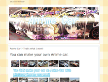 Tablet Screenshot of animecar.info